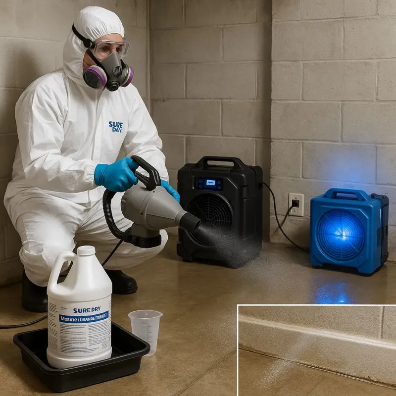 Sanitization and Odor Removal process in Eagar, AZ